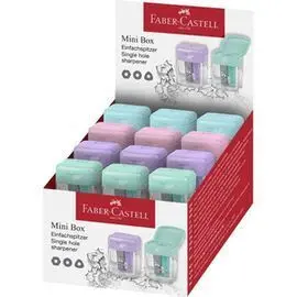 Expositor 24 Afilalapiz Faber Castell Mini Box