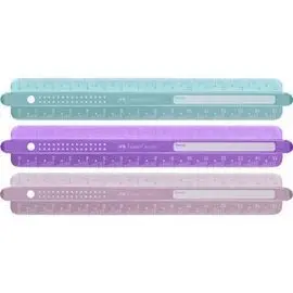 Regla Faber Castell Sparkle 30 cm Colores Surtidos