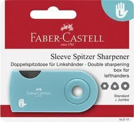 Blister Afilalapiz Doble Sleeve Turquesa Zurdos