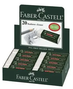 Goma Faber Castell 7081N sin Pvc para Grafito