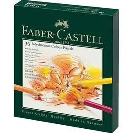 Lapiz Faber Castell Polychromos 36 Colores Surtido