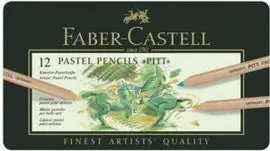 Lapiz Faber Pastel C/12 Colores