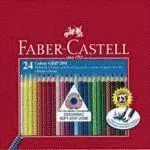 Caixa 24 Colors Fusta Faber Castell