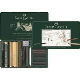 Set Faber Castell Pitt Monochrome 33 Piezas Estuch