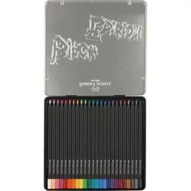 Lapiz Faber Castell Black Edition 24 Colores Basic