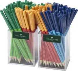 Expositor 72 ud Lapiz Faber Castell Grip Two Tone