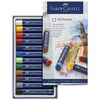 TIZAS PASTEL GRASOS FABER CASTELL 12 COLORES SURTI