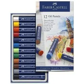 Tizas Pastel Grasos Faber Castell 12 Colores Surti