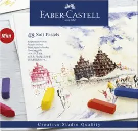 Tiza Pastel Blando Faber Castell 48 Colores Surtid