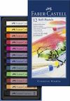 12 COLORES PASTEL CERAS SIN GRASA FABER CASTELL