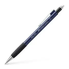 Portaminas Faber Grip 1347 0,5/0,7 mm Azul Marino