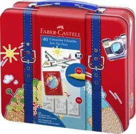 Rotulador Faber Connector 40 uds Maletin Viaje