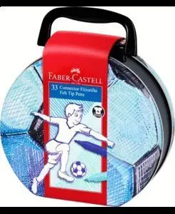 Rotulador Connector Maleta Futbol 33 Piezas