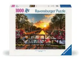 Puzzle Ravensburger Bicicletas en Amsterdam 1000 P