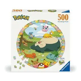 Puzzle Circular 500 Piezas Pokemon