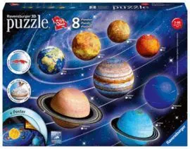 Puzzle 3D Sistema Planetario Round Shaped 11668