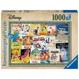 Puzzle 1000 Piezas Disney Vintage Movie Post