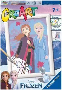 Pintar por Numeros Creart Serie e Frozen