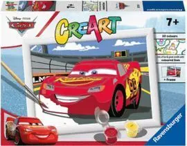 Pintar por Numeros Creart Serie e Cars