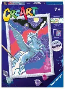 Juego Pintar por Numeros Creart Serie D - Pegaso B