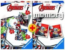 Multipack Memory Avengers +3Puzzles