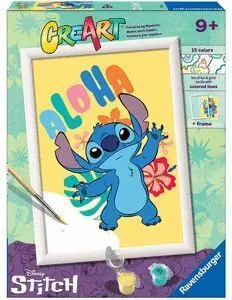 Creart Pintar por Numeros Serie D Stitch