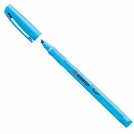 Marcador Fluorescente Stabilo Flash Azul