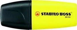 Marcador Fluorescente Stabilo Boss Mini Amarillo