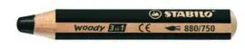 Lapiz Stabilo Woody 3 en 1 Negro