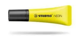 C/10 Marcadores Fluorescentes Amarillo Stabilo Neon