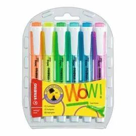 Blister Marcadores Fluor Stabilo Swing Cool 6 ud