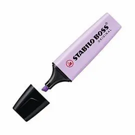 Marcador Stabilo Boss Original Violeta Pastel