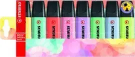 Marcador Fluor Stabilo Boss 70 Pastel Blister de 8