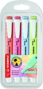 Rotulador Stabilo Swing Cool Pastel Estuche de 4 C