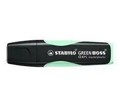 Rotulador Stabilo Green Boss Pastel Pizca de Menta