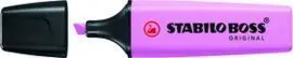 Marcador Stabilo Boss Pastel Fucsia Helado