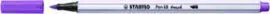 Rotulador Stabilo Pen 68 Brush Ciruela