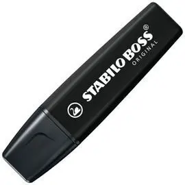 Marcador Stabilo Boss Original Naturecolors Negro