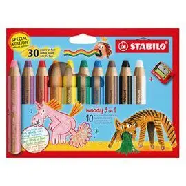 Lapiz Stabilo Woody 3 en 1 30º Aniversario Tigre 1