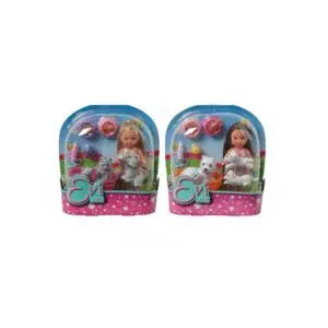 Muñeca Evi Love- Evi Amigos Animales, 2 Surt.