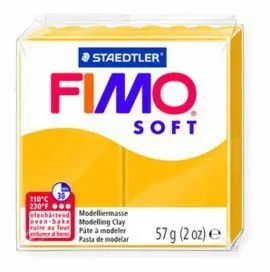 Pastilla 57Grs Fimo Soft Amarillo