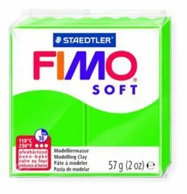 Pastilla 57Grs Fimo Soft Verde Tropical