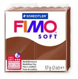 Pastilla 57Grs Fimo Soft Chocolate