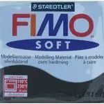 Pastilla 57Grs Fimo Soft Negro