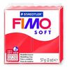 PASTILLA 57GRS FIMO SOFT ROJO INDIAN