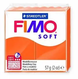 Pastilla 57Grs Fimo Soft Naranja