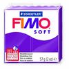 PASTILLA 57GRS FIMO SOFT PURPURA