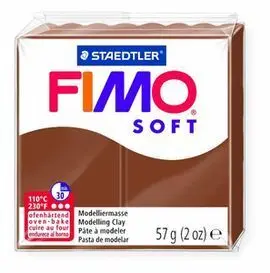 Pastilla 57Grs Fimo Soft Chocolate