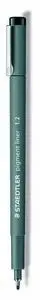 Rotulador Calibrado Pigment Liner 308 Negro 1. 2 mm