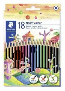 Lapiz Colores Noris Colors C/18 Surtidos Hexagonal